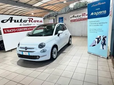 Occasion Fiat 500 Lounge 95 PK (69 kW) 2018 Wit Sedan