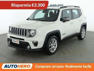 Usata Jeep Renegade Limited 150 CV (110 kW) 2021 Bianco SUV