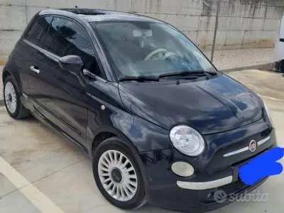 Usata Fiat 500 95 CV (69 kW) 2011 Nero