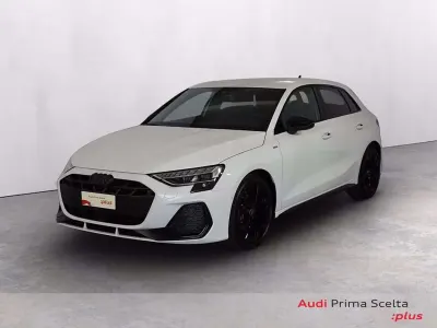 Begagnad Audi A3 S-Line 150 HK (110 kW) 2025 Vit Sedan