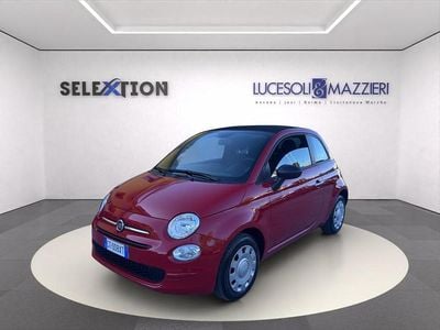 Usata Fiat 500C 70 CV (51 kW) 2024 Rosso Cabrio