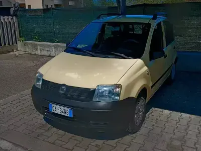 Brugt Fiat Panda 54 HK (39 kW) 2008 Gul Hatchback