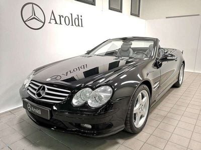 Usata Mercedes SL500 AMG 306 CV (225 kW) 2002 040 nero Cabrio