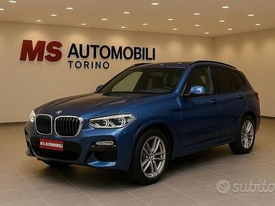 Usata BMW X3 M Sport 249 CV (183 kW) 2021 Blu scuro SUV