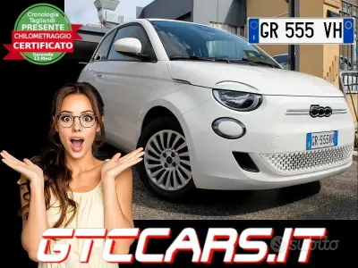 Begagnad Fiat 500e Red 42 kW (58 HK) 2023 Vit Halvkombi