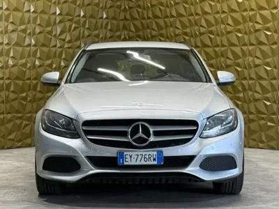 Usata Mercedes C200 Business 136 CV (100 kW) 2015 Argento Station wagon