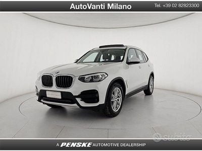 Usata BMW X3 Comfort Edition 150 CV (110 kW) 2021 Bianco SUV