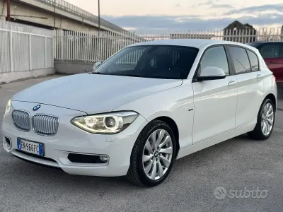 Usata BMW 125 218 CV (160 kW) 2012 Bianco Utilitaria