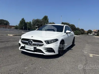 Usata Mercedes A200 Premium 163 CV (119 kW) 2020 Bianco Utilitaria