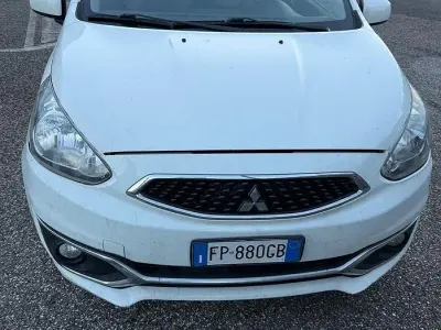 Occasion Mitsubishi Space Star Invite 71 ch (52 kW) 2018 Blanc Citadine