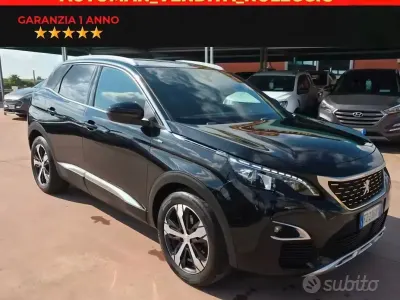 Brugt Peugeot 3008 Allure 131 HK (96 kW) 2020 Sort SUV