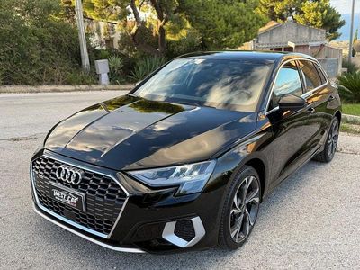 Usata Audi A3 Advanced 116 CV (85 kW) 2022 Nero Berlina