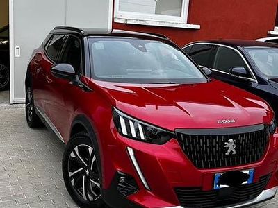 Usata Peugeot 2008 GT-line 110 CV (80 kW) 2022 Rosso SUV