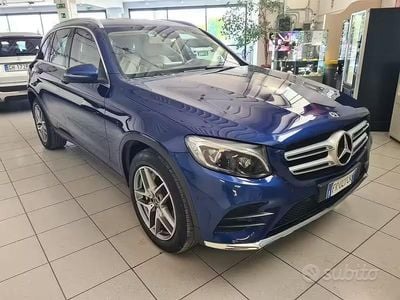Usata Mercedes GLC250 204 CV (150 kW) 2018 Blu SUV