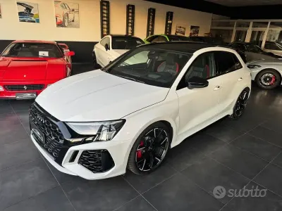 Usata Audi RS3 Ambiente 400 CV (294 kW) 2022 Bianco Berlina