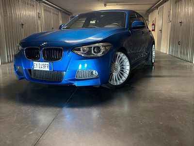 Usata BMW 120 M Sport 184 CV (135 kW) 2015 Blu Utilitaria