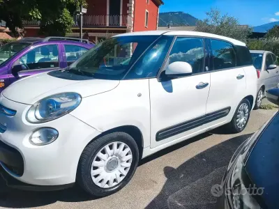 Usata Fiat 500L Living 105 CV (77 kW) 2015 Bianco Monovolume