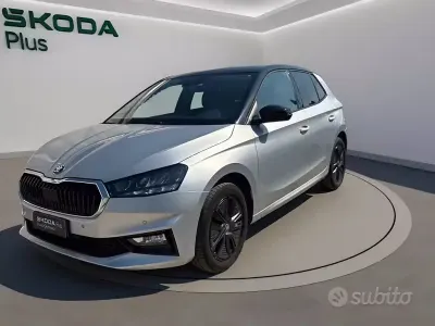 Usata Skoda Fabia 80 CV (58 kW) 2025 Argento met /tetto nero Utilitaria