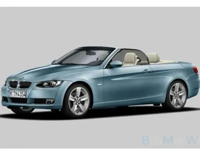 Usata BMW 325 Cabriolet 218 CV (160 kW) 2008 Blu/azzurro Cabrio