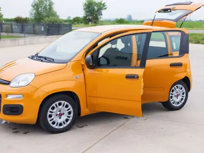 Usata Fiat Panda S 69 CV (50 kW) 2021 Arancione Utilitaria