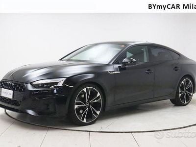 Usata Audi A5 Sportback S-Line 2023 Nero Utilitaria