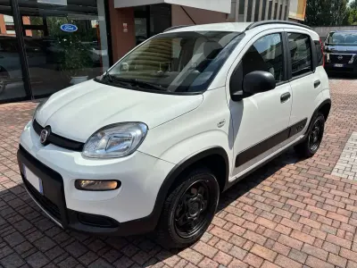 Usata Fiat Panda 4x4 Wild 86 CV (63 kW) 2021 Bianco ghiaccio Utilitaria