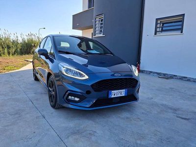 Blu/azzurro Usata 2019 Ford Fiesta ST-Line Berlina | 10.200 € (Buon prezzo)