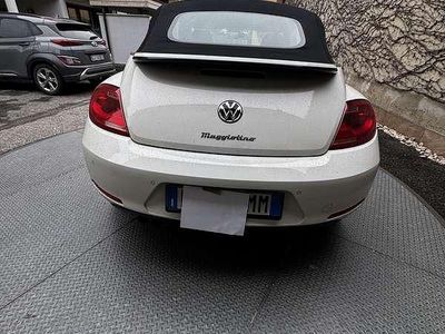 Usata VW Beetle Cabriolet Edition 160 CV (117 kW) 2013 Bianco Cabrio