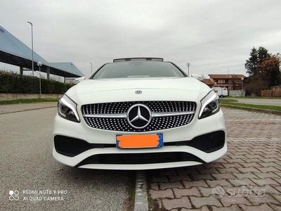 Usata Mercedes A200 Premium 136 CV (100 kW) 2017 Bianco Berlina