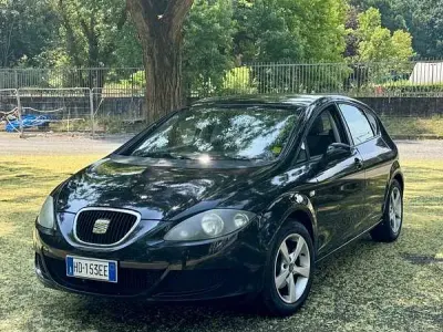 Usata Seat Leon 86 CV (63 kW) 2008 Nero Utilitaria