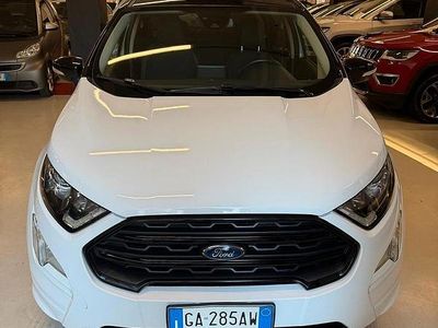 Usata Ford Ecosport ST-Line 95 CV (69 kW) 2020 Bianco SUV