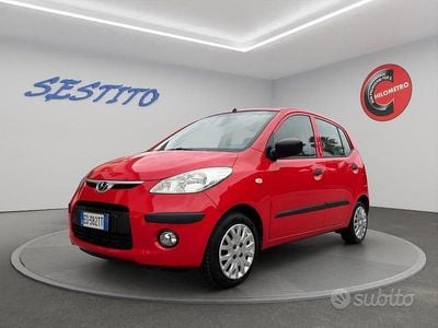 Usata Hyundai i10 67 CV (49 kW) 2010 Rosso Utilitaria