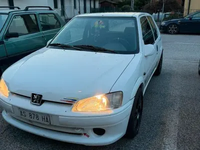 Usata Peugeot 106 101 CV (74 kW) 1998 Bianco Utilitaria