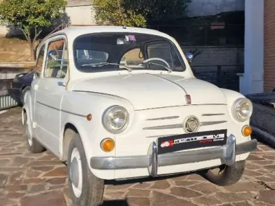 Usata Fiat 600D 29 CV (21 kW) 1962 Bianco Utilitaria