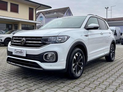 Usata VW T-Cross Sportline 110 CV (80 kW) 2023 Bianco pastello SUV