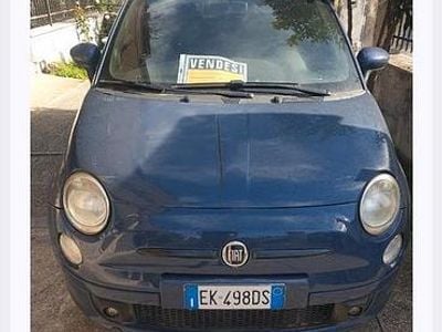 Usata Fiat 500 85 CV (62 kW) 2011 Blu Utilitaria