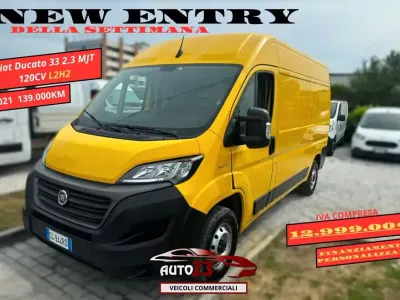 Usata Fiat Ducato 33 119 CV (87 kW) 2021 Giallo Furgone