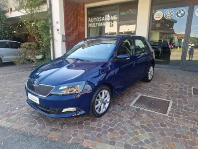 Usata Skoda Fabia Design Edition 60 CV (44 kW) 2018 Blu/azzurro Berlina