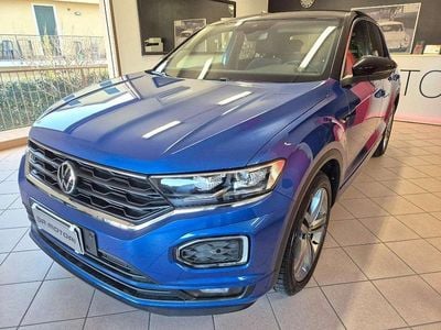 Usata VW T-Roc Sport 150 CV (110 kW) 2021 Blu SUV