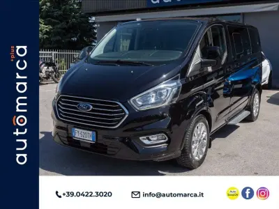 Usata Ford Tourneo Custom Titanium 131 CV (96 kW) 2019 Nero Furgone