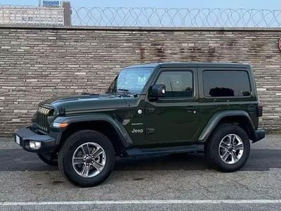 Usata Jeep Wrangler Sahara 272 CV (200 kW) 2021 Verde SUV