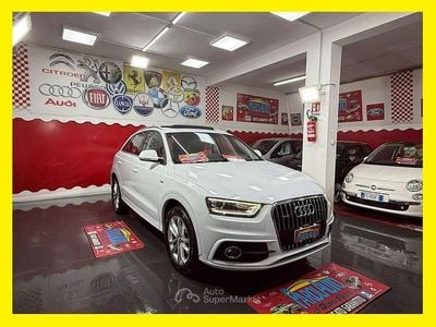 Usata Audi Q3 S-Line 140 CV (102 kW) 2014 Bianco SUV