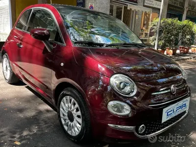 Usata Fiat 500 Lounge 69 CV (50 kW) 2017 Rosso Berlina