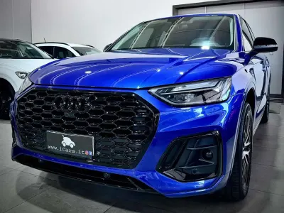 Usata Audi Q5 S-Line 204 CV (150 kW) 2022 Blu/azzurro SUV