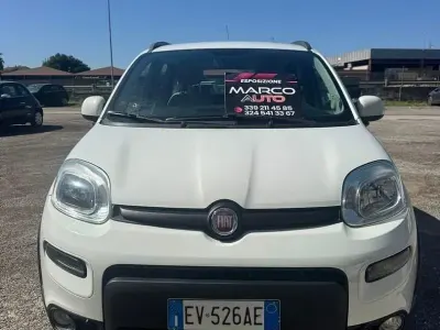 Usata Fiat Panda 4x4 S 75 CV (55 kW) 2014 Bianco Utilitaria