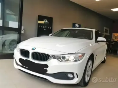 Usata BMW 420 Coupé 184 CV (135 kW) 2014 Bianco Coupé
