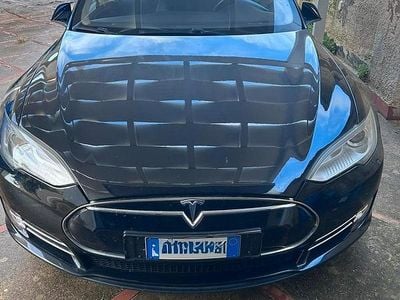 Usata Tesla Model S 133 kW (182 CV) 2014 Nero Utilitaria