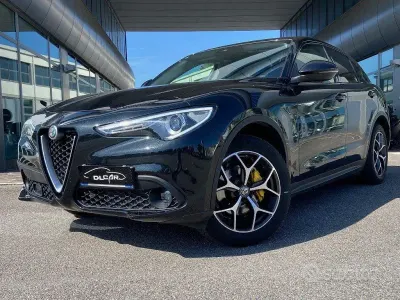 Usata Alfa Romeo Stelvio 209 CV (153 kW) 2019 Nero SUV