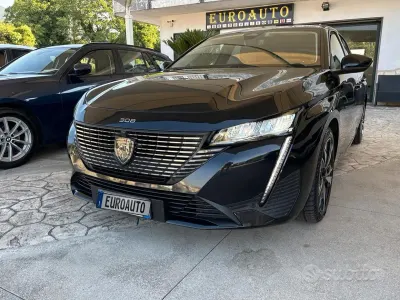Usata Peugeot 308 Allure 131 CV (96 kW) 2022 Nero Berlina