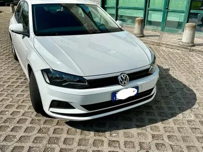 Usata VW Polo Trendline 60 CV (44 kW) 2019 Bianco Utilitaria